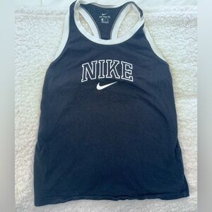 Women’s Nike Black and Gray Racerback Tank